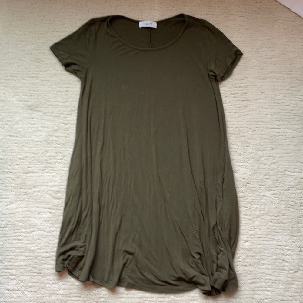 CJLA green swing dress!